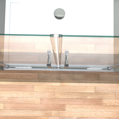 Nischentür Duschtür 70/80/90x185 cm Pendeltür  6mm ESG Nano Beschichtung Duschtrennwand Duschabtrennung