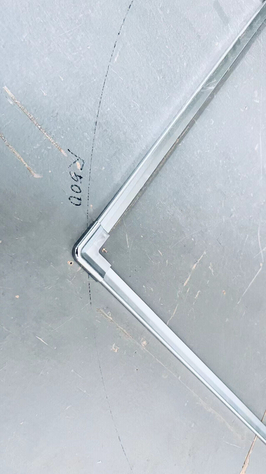 Duschkabine Falttür, Eckeinstieg, 6 mm Nano ESG-Sicherheitsglas, Höhe 185 cm